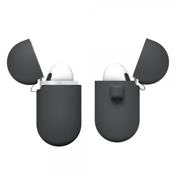 Elago AirPods 3 Skal Silicone Hang Case Mörkgrå