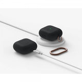 Elago AirPods 3 Skal Silicone Hang Case Svart