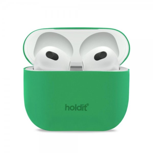 holdit AirPods 3 Skal Silikon Grass Green
