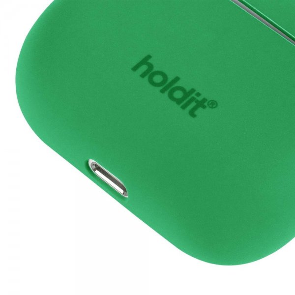 holdit AirPods 3 Skal Silikon Grass Green