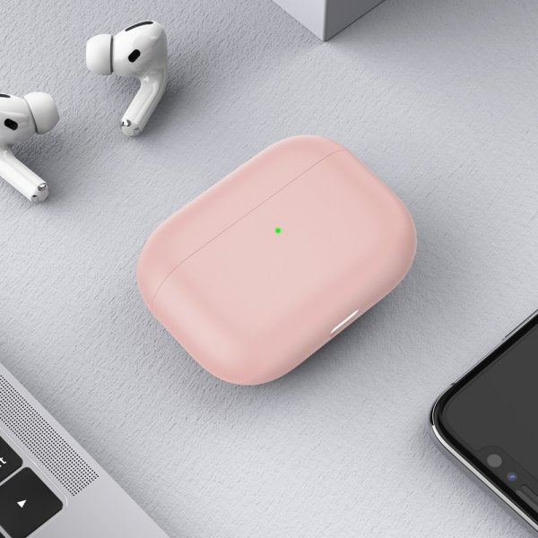 AirPods 3 Skal Silikon Ljusrosa