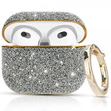 Kingxbar AirPods 3 Skal Strass Silver