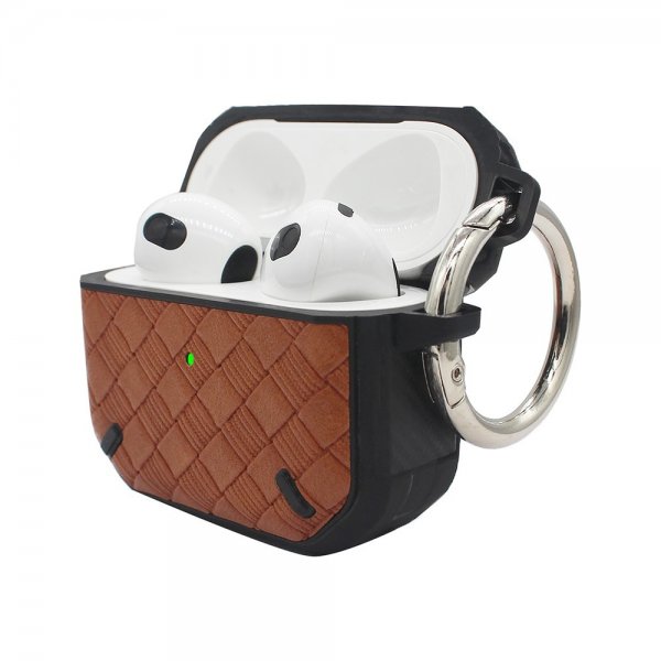 AirPods 3 Skal Vävtextur Brun