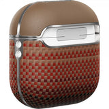 Pitaka AirPods 4 Skal Aramid Fiber Sunset