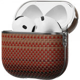 Pitaka AirPods 4 Skal Aramid Fiber Sunset