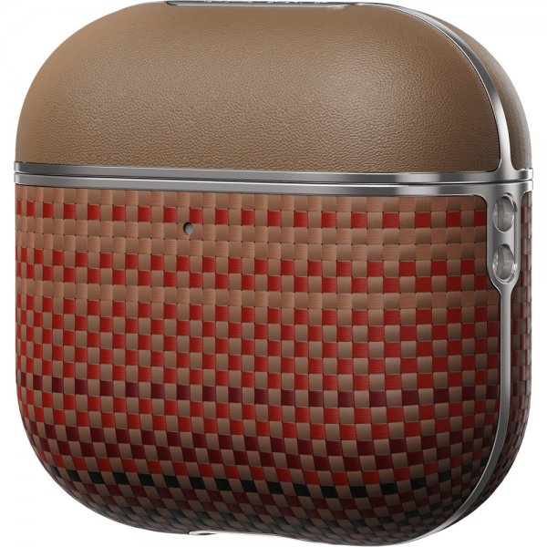 Pitaka AirPods 4 Skal Aramid Fiber Sunset