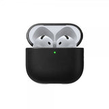 Nomad AirPods 4 Skal Modern Leather Case Svart