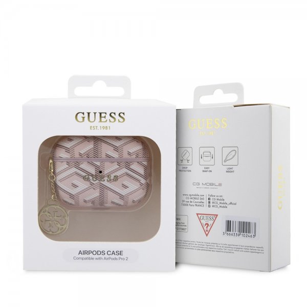 Guess AirPods Pro 2 Skal G Cube Rosa