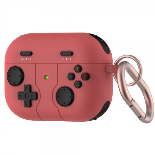 AirPods Pro 2 Skal Gamepad Design Röd