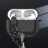 AirPods Pro 2 Skal Kolfibermönster Gul