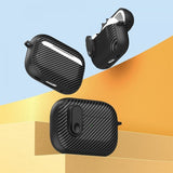 AirPods Pro 2 Skal Kolfibermönster Gul