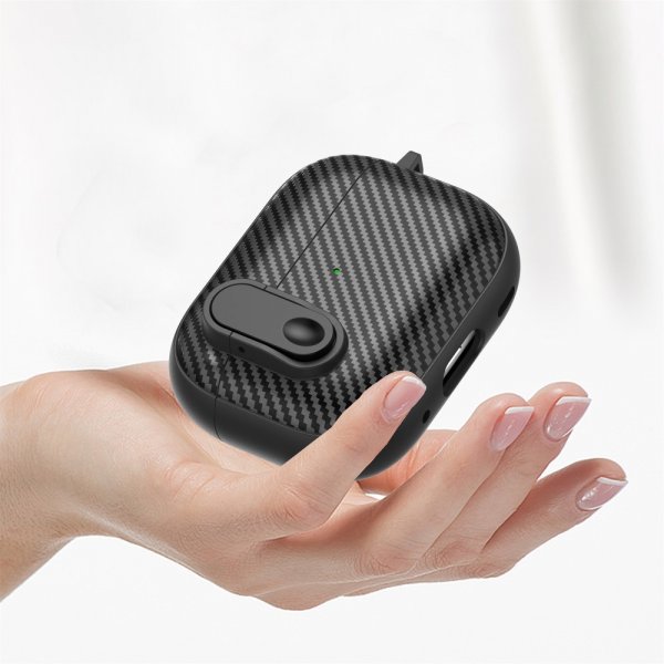 AirPods Pro 2 Skal Kolfibermönster Gul