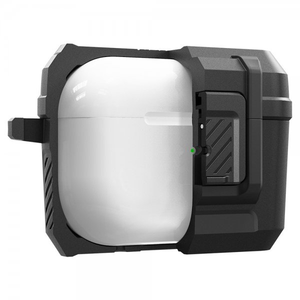 Spigen AirPods Pro 2 Skal Lock Fit Matte Black