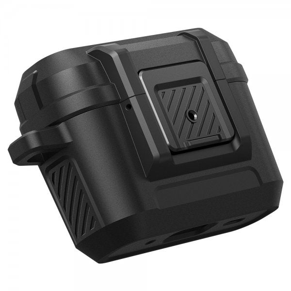 Spigen AirPods Pro 2 Skal Lock Fit Matte Black