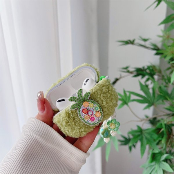 AirPods Pro 2 Skal Plysch Ananas