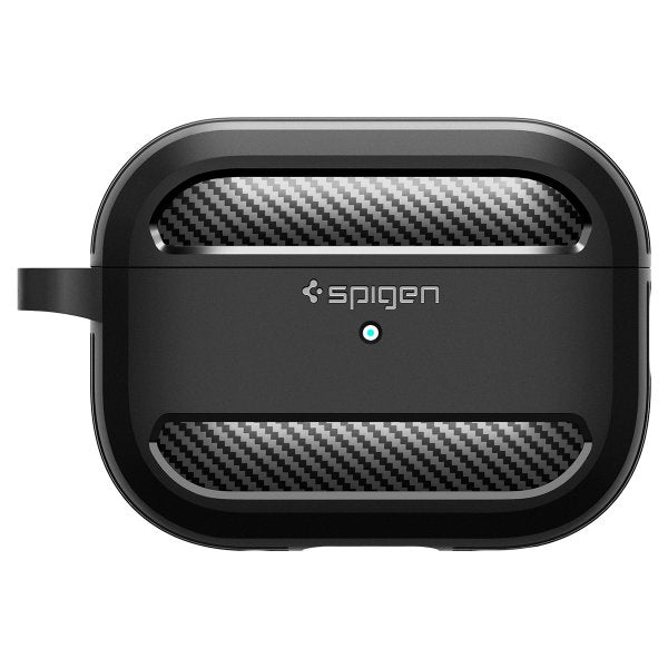 Spigen AirPods Pro 2 Skal Rugged Armor Matte Black