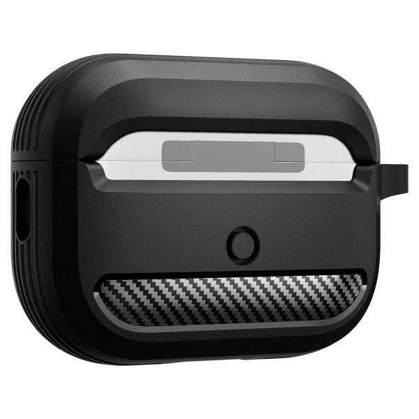 Spigen AirPods Pro 2 Skal Rugged Armor Matte Black