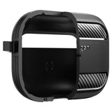 Spigen AirPods Pro 2 Skal Rugged Armor Matte Black