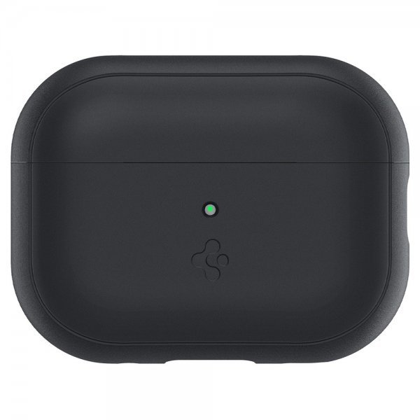 Spigen AirPods Pro 2 Skal Silicone Fit + Strap Svart