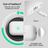 Spigen AirPods Pro 2 Skal Silicone Fit + Strap Vit