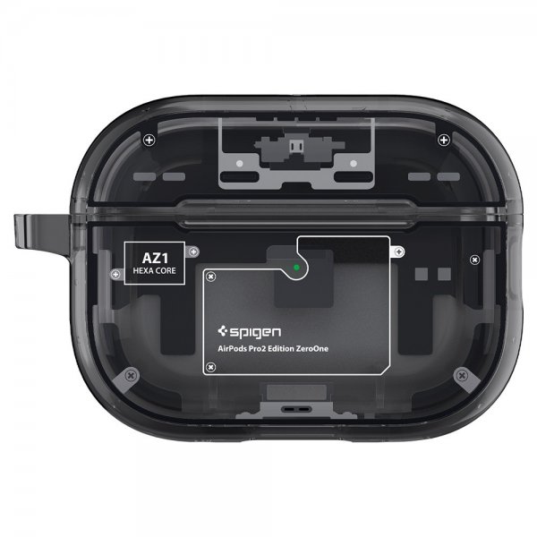 Spigen AirPods Pro 2 Skal Ultra Hybrid Zero One MagFit Svart