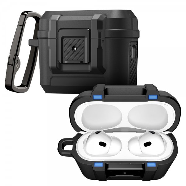 Spigen AirPods Pro 3 Skal Lock Fit Matte Black