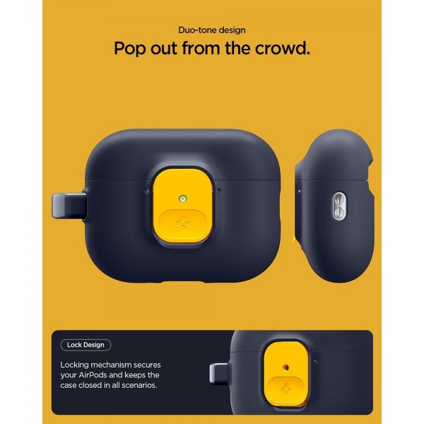 Spigen AirPods Pro 3 Skal Nano Pop Blueberry Navy