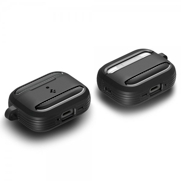 Spigen AirPods Pro 3 Skal Rugged Armor Matte Black