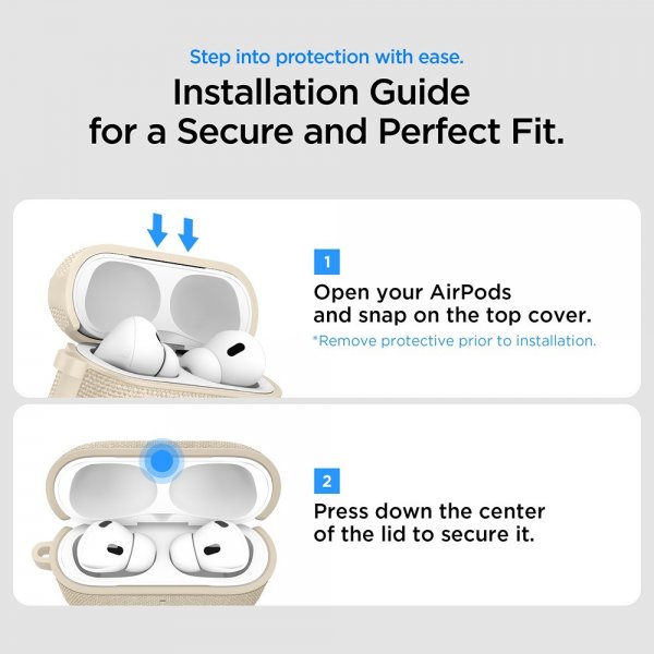 Spigen AirPods Pro 3 Skal Urban Fit Dune Beige