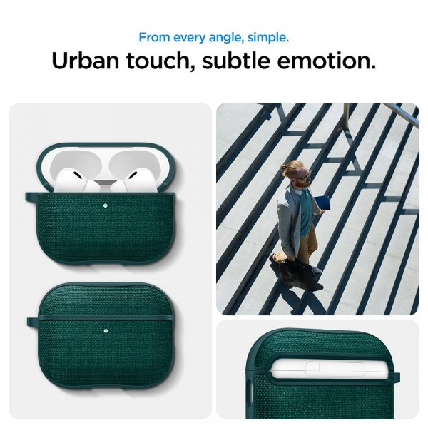 Spigen AirPods Pro 3 Skal Urban Fit Midnight Green