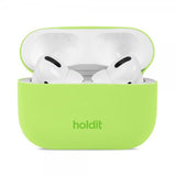 holdit AirPods Pro/AirPods Pro 2 Skal Silikon Acid Green
