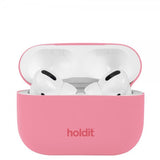 holdit AirPods Pro/AirPods Pro 2 Skal Silikon Rouge Pink