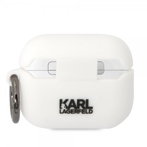 Karl Lagerfeld AirPods Pro Skal 3D Logo Vit