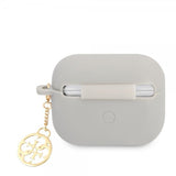 Guess AirPods Pro Skal Classic Logo 4G Charm Grå