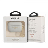 Guess AirPods Pro Skal Classic Logo 4G Charm Grå
