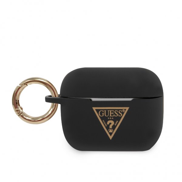 Guess AirPods Pro Skal Gold Triangle Svart