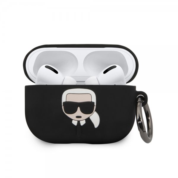 Karl Lagerfeld AirPods Pro Skal Iconic Cover Svart
