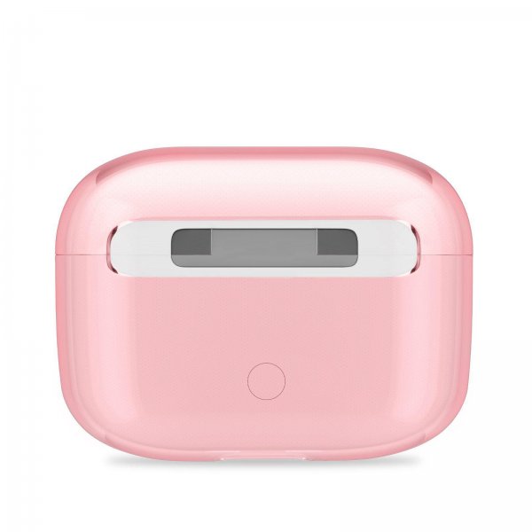 holdit AirPods Pro/AirPods Pro 2 Skal Seethru Bright Pink