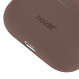 holdit AirPods Pro/AirPods Pro 2 Skal Silikon Dark Brown