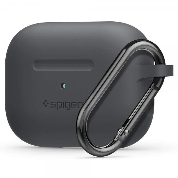 Spigen AirPods Pro Skal Silicone Fit Charcoal