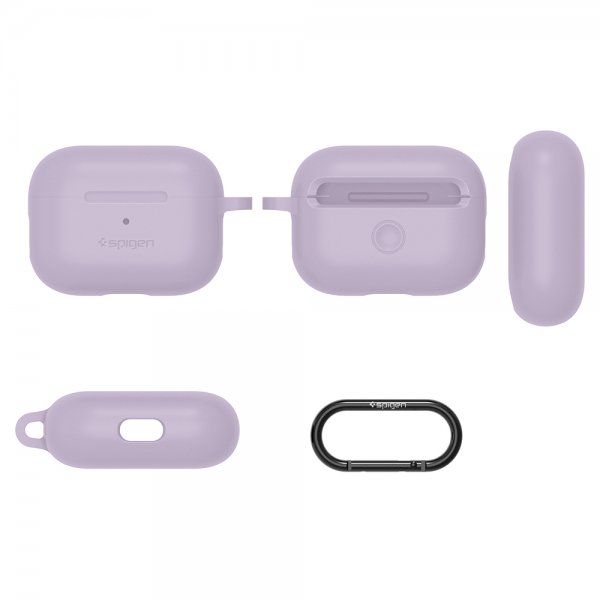 Spigen AirPods Pro Skal Silicone Fit Lavender