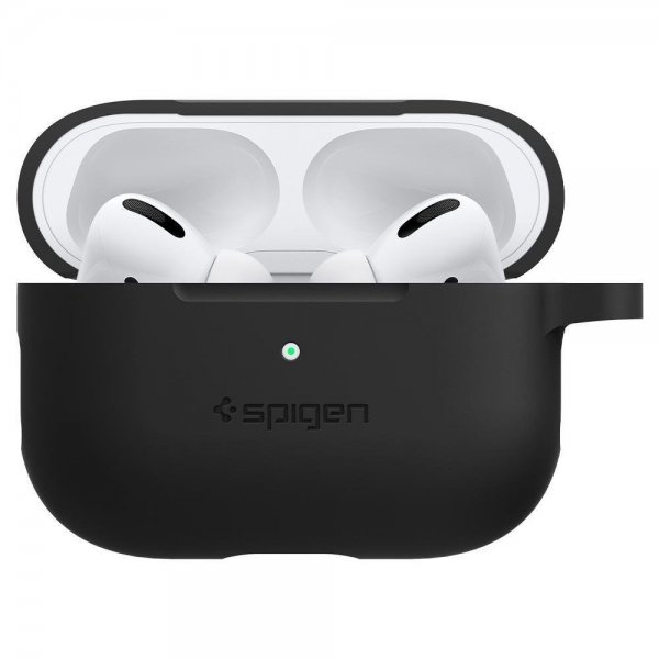 Spigen AirPods Pro Skal Silicone Fit Svart