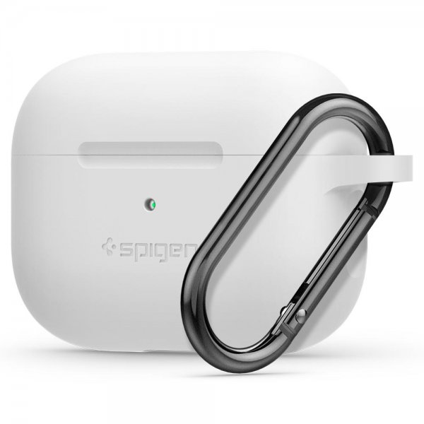 Spigen AirPods Pro Skal Silicone Fit Vit