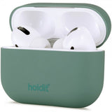 holdit AirPods Pro/AirPods Pro 2 Skal Silikon Moss Green