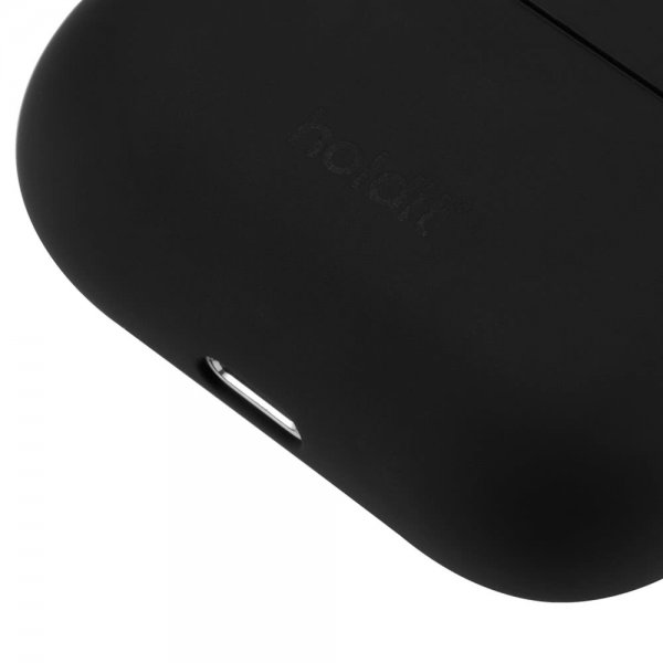 holdit AirPods Pro/AirPods Pro 2 Skal Silikon Svart