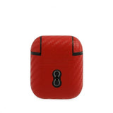 Ferrari AirPods (1/2) Skal Carbon Röd