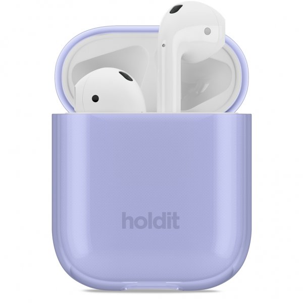 holdit AirPods (1/2) Skal Seethru Lavender
