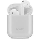 holdit AirPods (1/2) Skal Seethru Vit