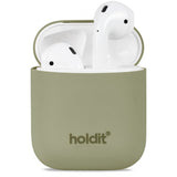 holdit AirPods (1/2) Skal Silikon Nygård Khaki Green