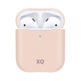 Xqisit AirPods (1/2) Skal Silicone Case Rosa